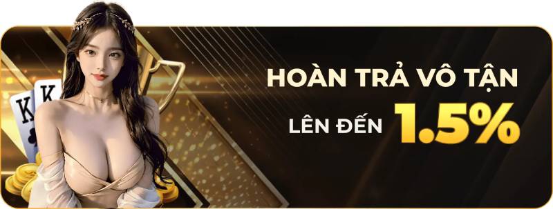 Chương Trình Hoàn Trả 1.5% Tại 33win